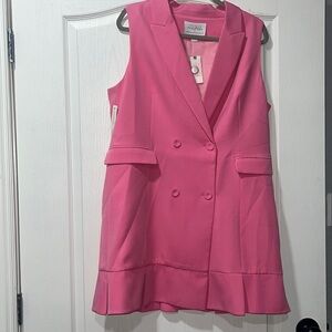 Blazer style dress.